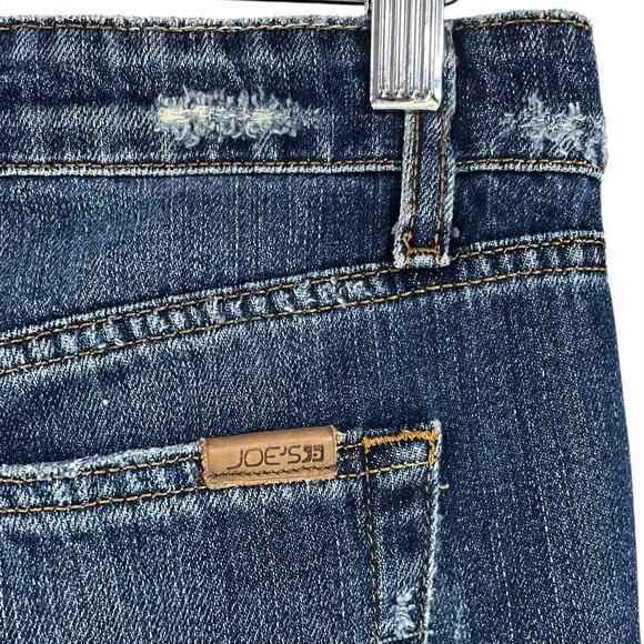 JOE'S JEANS The Billie Crop Boyfriend Slim Jean 100% Cotton Japanese Denim Sz 25 - Picture 9 of 11